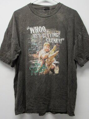 Vintage 1999 The Crocodile Hunter Steve Irwin Whoo He’s Getting Cranky T Shirt